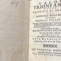 Ostalo je još samo malo primeraka Narodna biblioteka Srbije kupila staru i retku knjigu iz 1718. godine