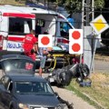 AUTOMOBIL UDARIO MOTOCIKLISTU: Nesreća u ulici Braće Nedića (FOTO)