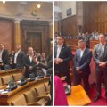 Pripadnici JZO čuvaju ministre i poslanike vlasti: Opkoljena opozicija, ovakve scene ne pamti Skupština