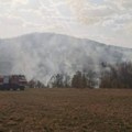 Na goliji hektari pod dimom Veliki šumski požar kod Raške još uvek je aktivan, bojazan da se vatra ne proširi