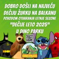 Dečija žurka u Dino parku