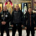 (Foto) trojica pripadnika MUP-a krenula na hodočašće Pešače više od 720 kilometara da bi pomogli “deci leptirima”