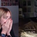 Snimak koji je obišao svet, ovo je trenutak kada se zaljuljalo Devojka igra igrice, a onda... (video)