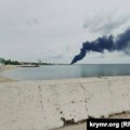 Ukrajina tvrdi da je u noćnom napadu dronovima pogodila ruski raketni sistem i tanker