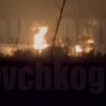 Vatra progutala skladište nafte u Urjupinsku! Ostatak drona izazvao požar