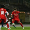 Radnički Kragujevac u 94. minutu izbegao poraz u Nišu