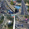 Od Pančeva do Beograda putuje se sat vremena! Saobraćajna nezgoda stvorila kilometarske kolone, sudar i u Takovskoj - pakleni…
