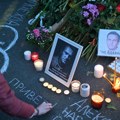(FOTO) Rusi pale sveće za Navljanog, protest u Beogradu