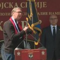 Vučić na obeležavanju dana „Kobri“, dodelio im vojnu zastavu