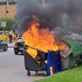 JKP Šumadije: Zapaljen plastični kontejner u centru Kragujevca