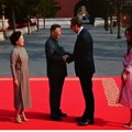 Predsednik Srbije Vučić na paradi u Pekingu