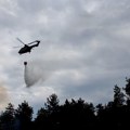 Požar u Deliblatskoj peščari - u akciji gašenja i helikopter "super puma"