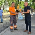 Direktor JKP Šumadija obišao radnike na terenu tokom visokih temperatura