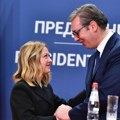 Vučić ugostio Đorđu Meloni: Poseta poruka poverenja i zajedničke vizije ujedinjene Evrope