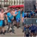 Skandalozno! Hrvatski maturanti divljali u centru Zagreba! Jeziva scena na Trgu bana Jelačića, skandirali: "Ajmo, ajmo…