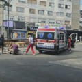 Saobraćajna nezgoda na kružnom toku u centru Zaječara, oborena biciklistkinja