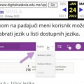 Ko je kriv za brisanje jezika? Nestao crnogorski sa sajta digitalne škole, kadar sa fcjk optužuje Ministarstvo prosvete