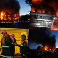 Zapaljeni delovi zgrade padali na trotoar, ljudi zapomagali sa terasa Potresne scene u Valensiji, povređeno 13 osoba