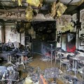 FOTO: Izgoreo kafić u Omladinskog pokreta