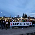 Još jedan protesni skup u Boru. Maturanti i studenti dali podršku prosvetnim radnicima