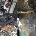 (Foto, video) tragedija izbegnuta u poslednjem trenutku: Porodici Ašćerić iz Tutina izgorela kuća dok su deca spavala