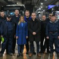 Ministarka Đurđević Stamenkovski obišla uoči Srpske Nove godine radnike u JKP "Beograd put" i GSP