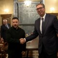 Vučić se sastao sa predsednikom Ukrajine Zelenskim u Huti