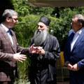 Patrijarh u manastiru razgovarao sa Vučićem i Dodikom o 'izazovima' pred srpskim narodom