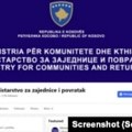 Kosovsko ministarstvo koje vodi Nenad Rašić još nije vratilo hakovanu Facebook stranicu