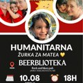 Humanitarna žurka za pomoć malenom Mateu u Beerblioteka pabu