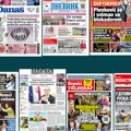Naslovne strane sutrašnjih novina: Prelistavanje štampe za nedelju, 26. oktobar 2025. godine