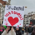 Kragujevac: Doček studenata iz Novog Pazara