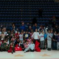 Osmesi na tribinama: Fondacija Meridian i KK Crvena zvezda obradovali najmlađe