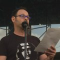 Glumac Aleksandar Srećković Kubura poručio studentima: Podigli ste našu prošlost iz pepela, podižete i našu budućnost