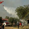 Požari u Srbiji: Plamen u Deliblatskoj peščari 'pod kontrolom', strah od vetra