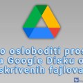 Kako osloboditi prostor na Google Disku od skrivenih fajlova