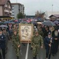Važan dan za Požegu: Iz Hilandara u crkvu Sveta Tri Jerarha stigla ikona Presvete Bogorodice Trojeručice, ispred hrama dočekao…