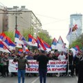 Defileom zastava počeo sabor „Ne damo Srbiju“