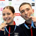 Skoplje čulo srpsku himnu: Živković i Agović osvojili prvu zlatnu medalju za Srbiju na eyof